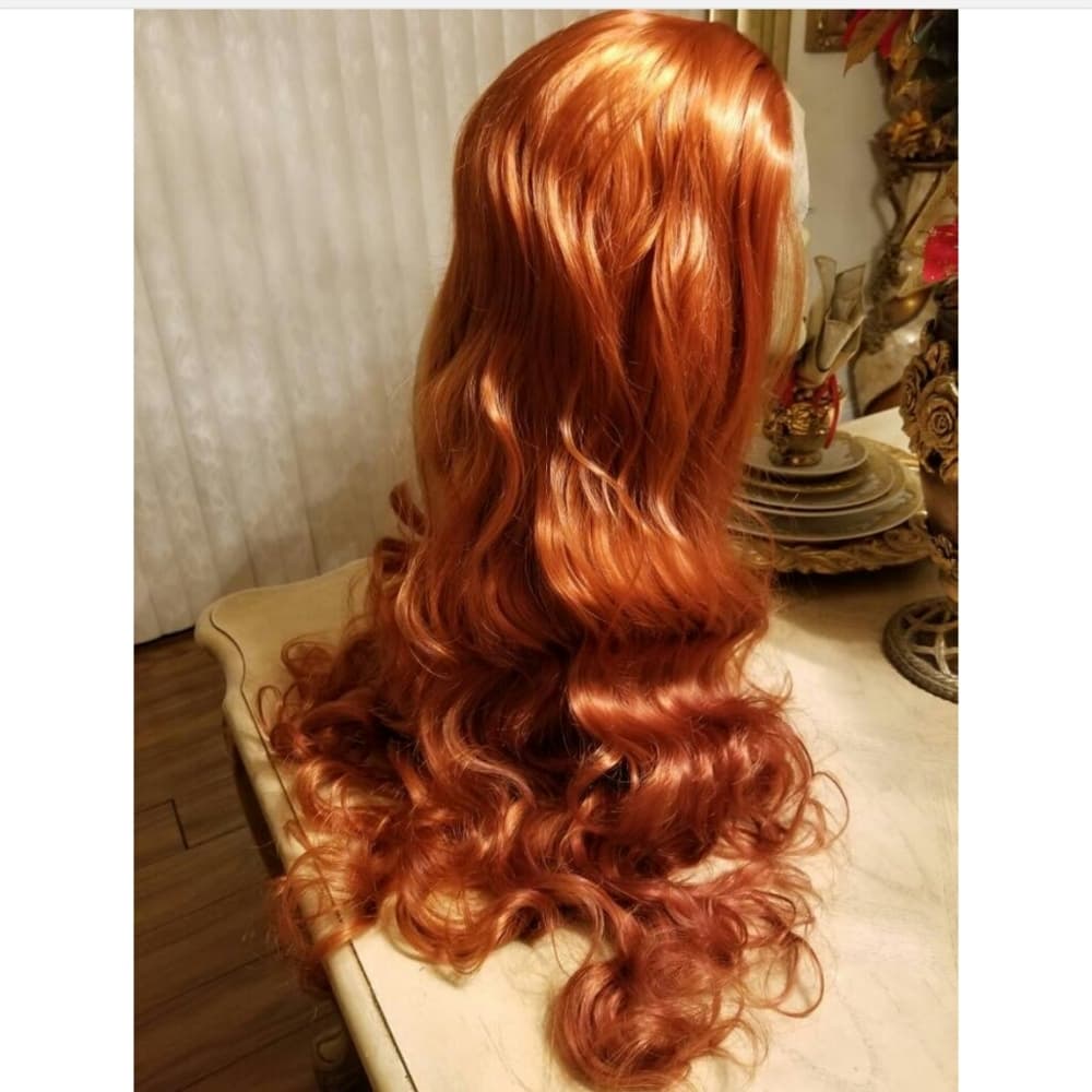 Copper Red Beauty Lace Front Wig - Thumbnail 2