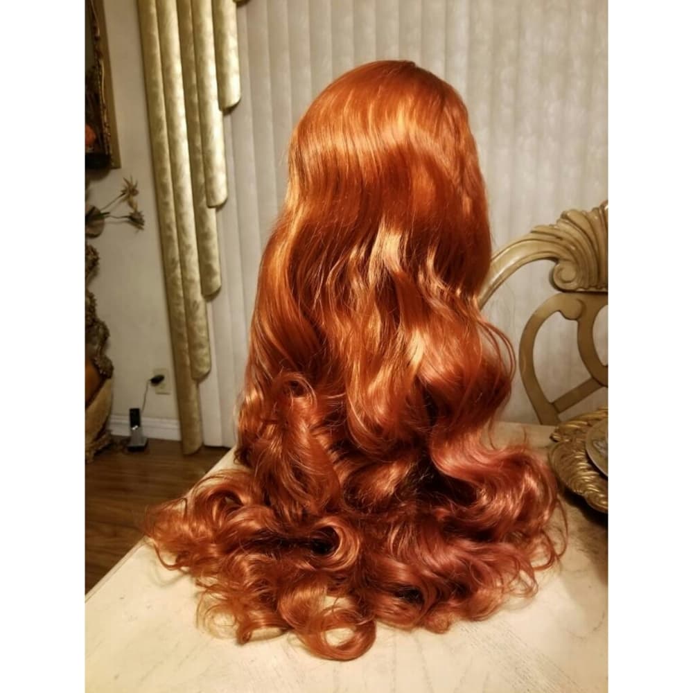 Copper Red Beauty Lace Front Wig - Thumbnail 7