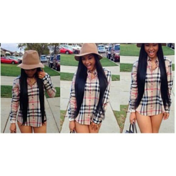 Beautiful Yaki Lace Front wig 28-30 inches!! - Thumbnail 4