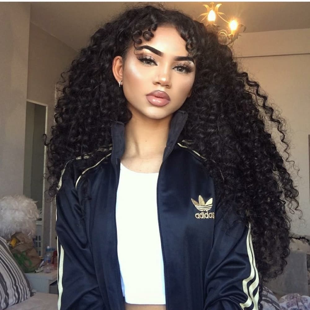 Curly Virgin Hair Beauty 22-24 inches!!