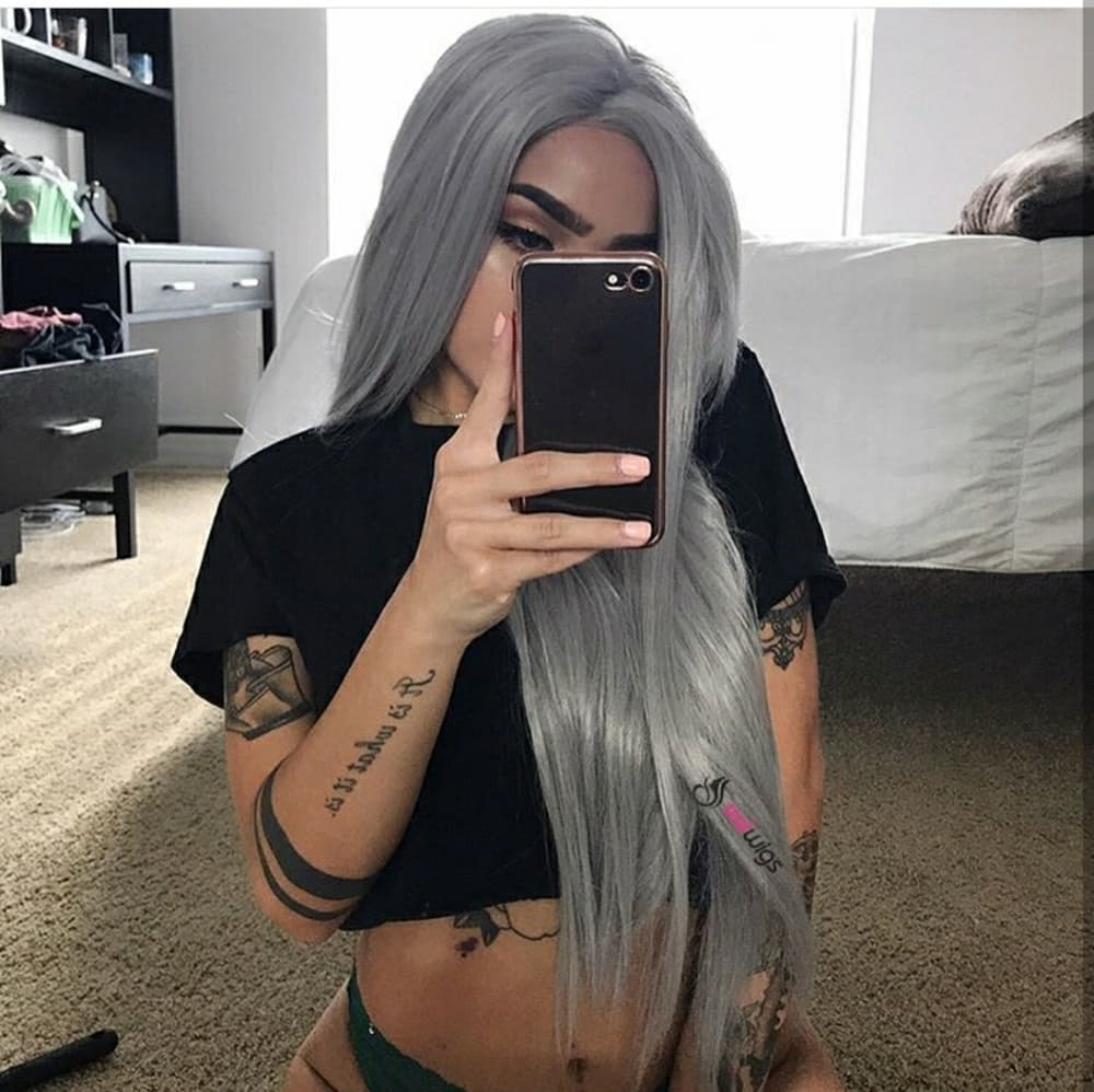 Gray Beauty LaceFront Wig