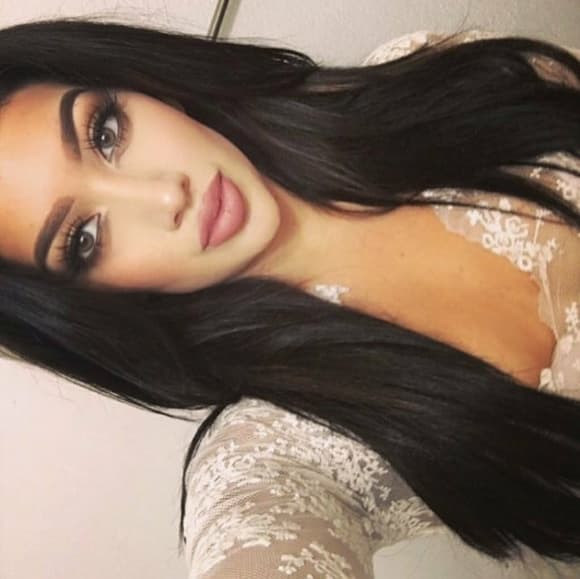 Dark Brown Beauty Lace Front Wig - Thumbnail 2
