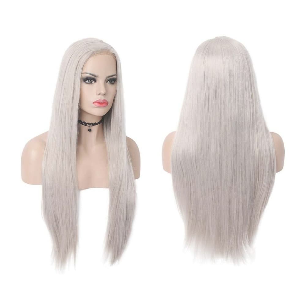 Gray Beauty Lace Front Wig - Thumbnail 3
