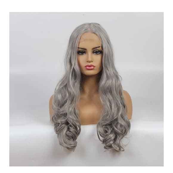 Gray Beauty Lace Front Wig - Thumbnail 5