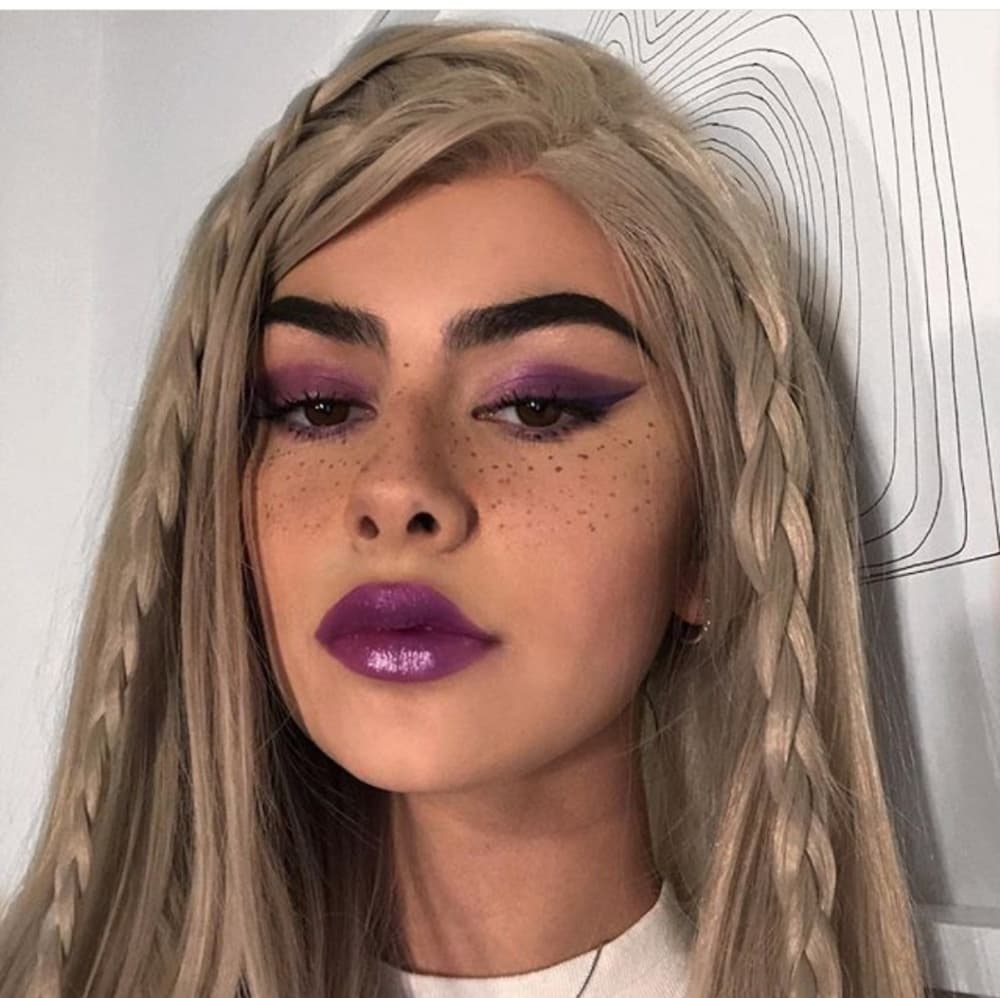 Blonde Grey Beauty Lace Front Wig