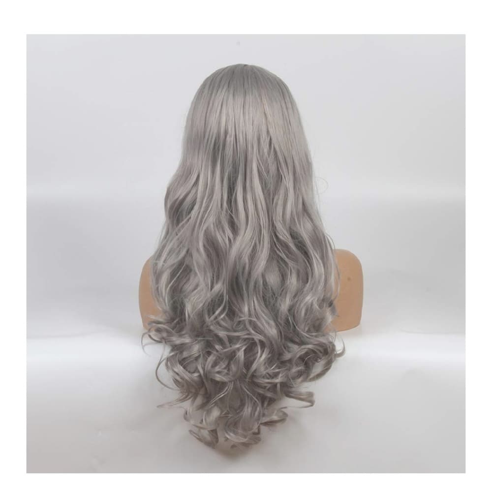 Gray Beauty Lace Front Wig - Thumbnail 3