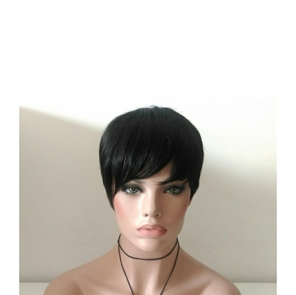 Cute Virgin Human Hair Wig
