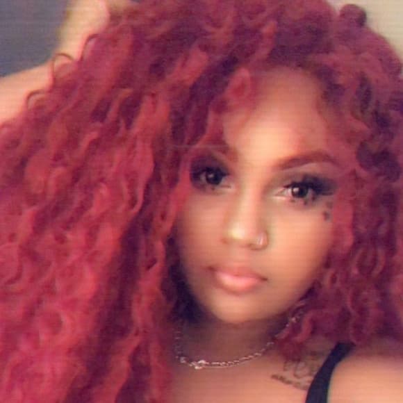 Red Curly Beauty Lace Front Wig - Thumbnail 8