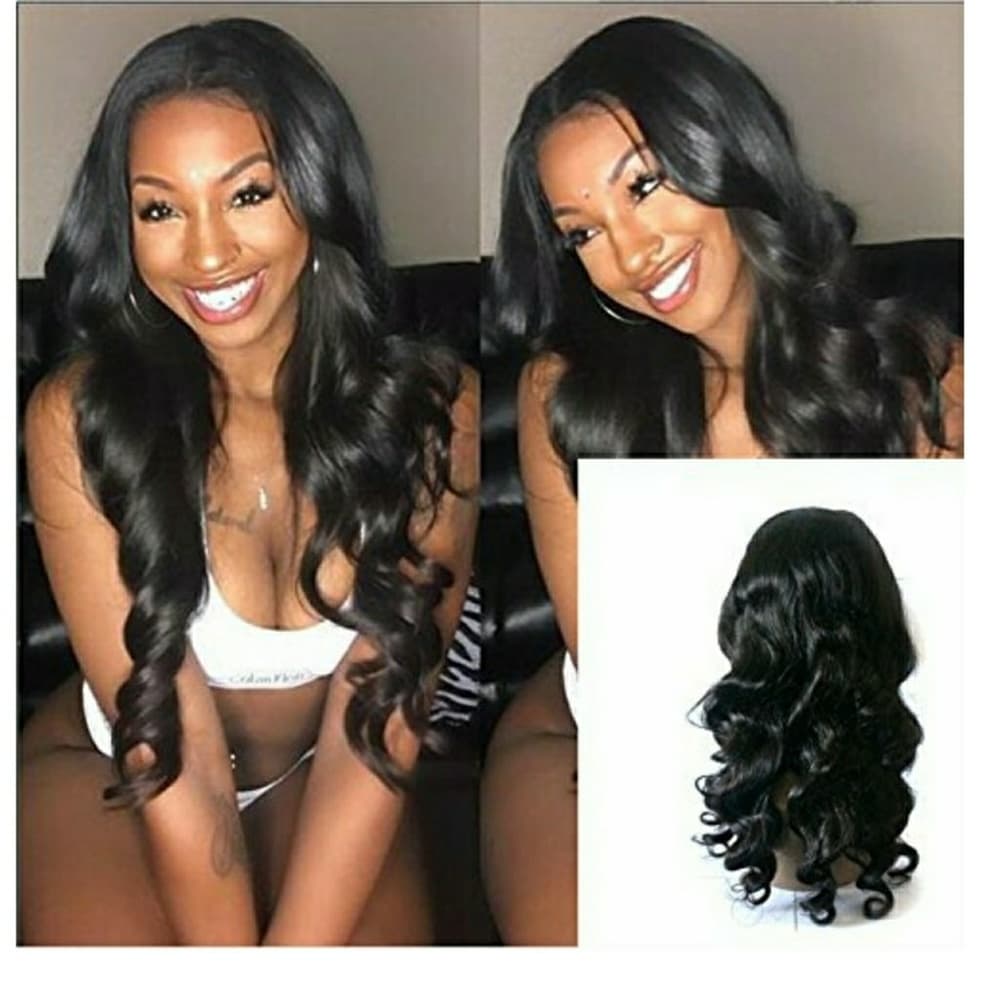 360 Preplucked Loose Wave Wig - Thumbnail 5