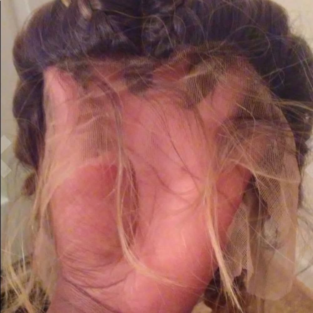 Ombre Ponytail Lace Front Wig - Thumbnail 3