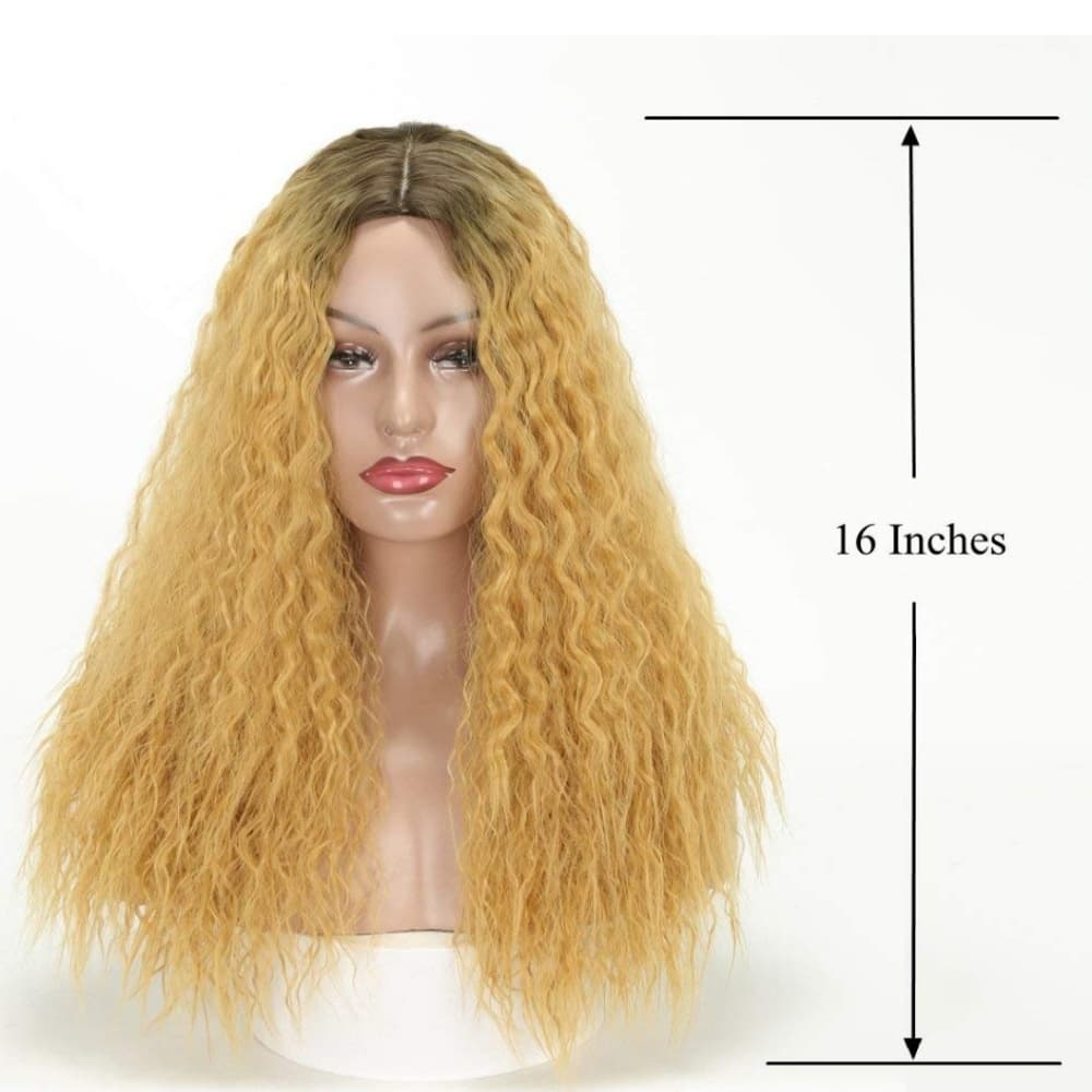 Ombre Blonde Curl Waves - Thumbnail 3