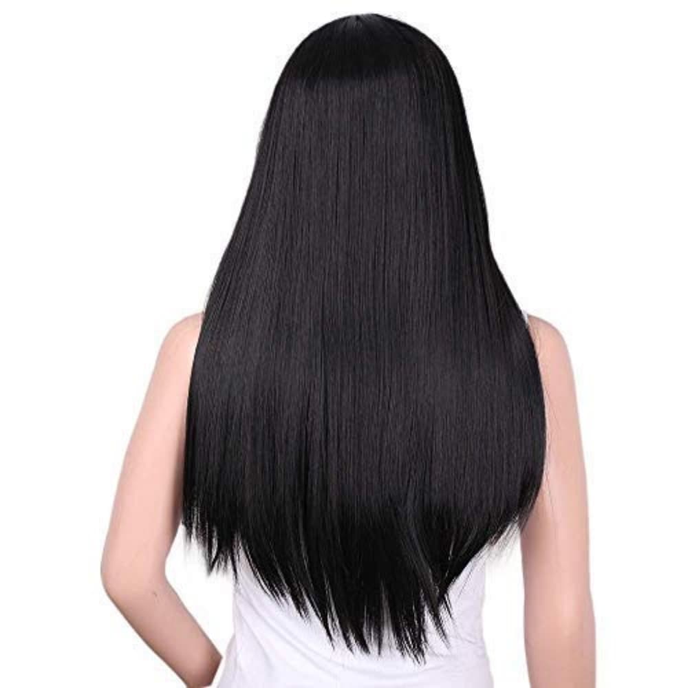 Black Brown Beauty Full Wig - Thumbnail 4