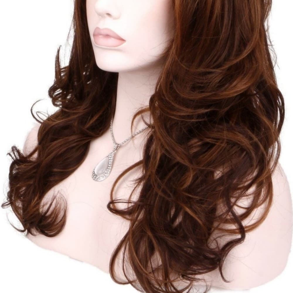Dark Auburn Beauty Lace Front Wig - Thumbnail 6