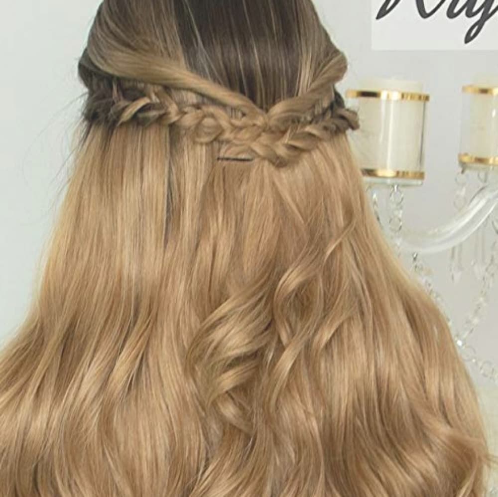 Ombre Dark Blonde Lace Front Wig - Thumbnail 4