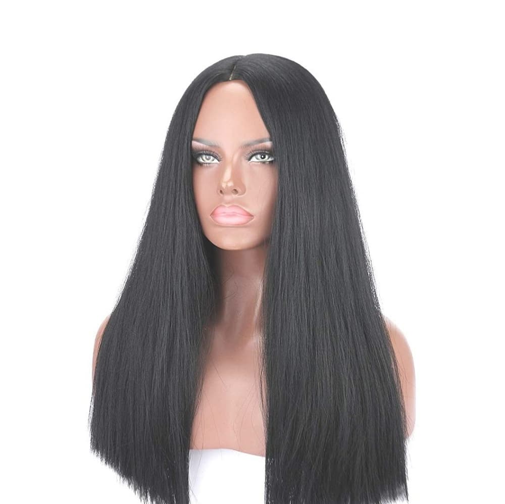 Black Yaki Beauty Blunt Cut Wig - Thumbnail 2