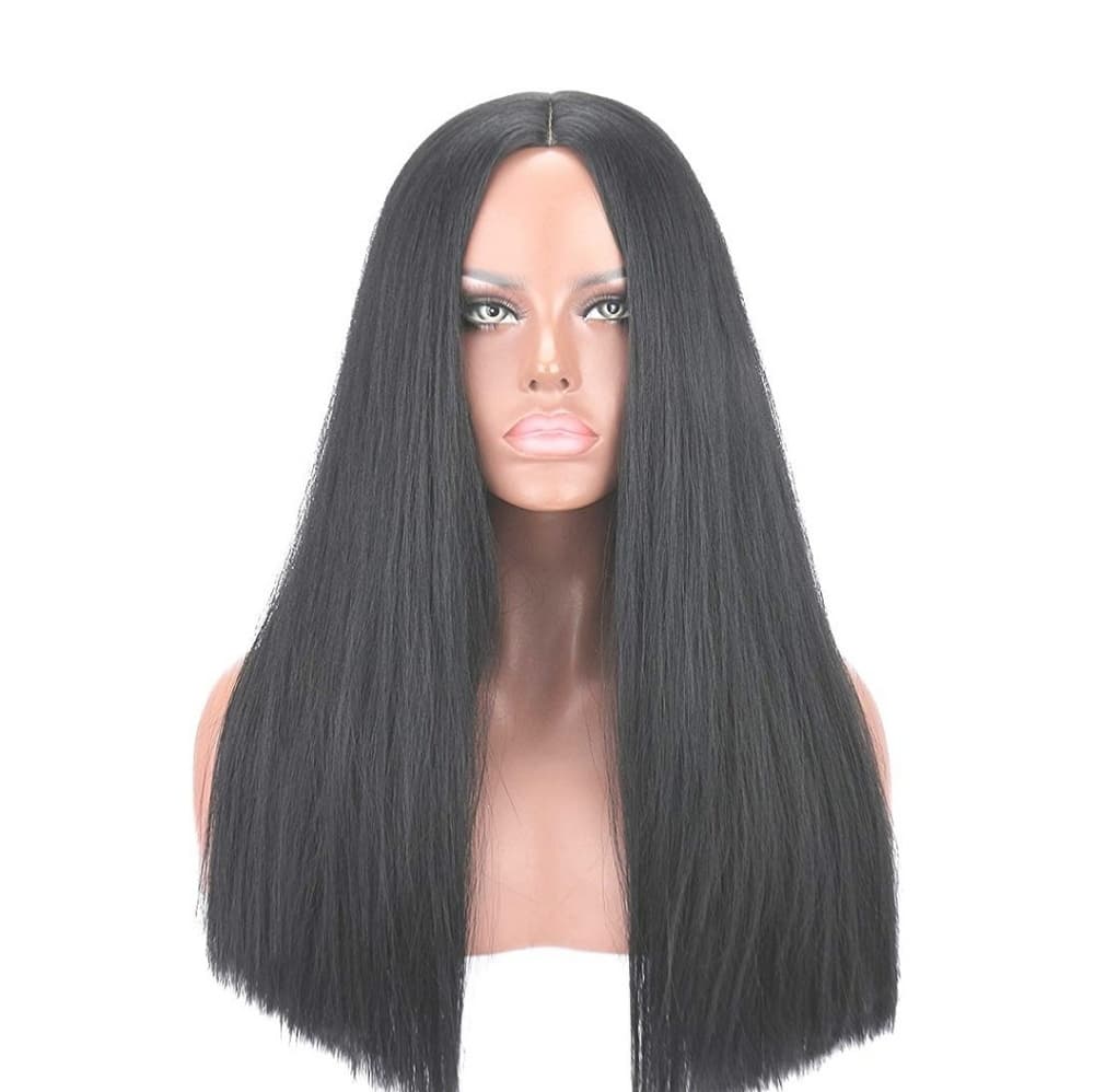 Black Yaki Beauty Blunt Cut Wig - Thumbnail 6