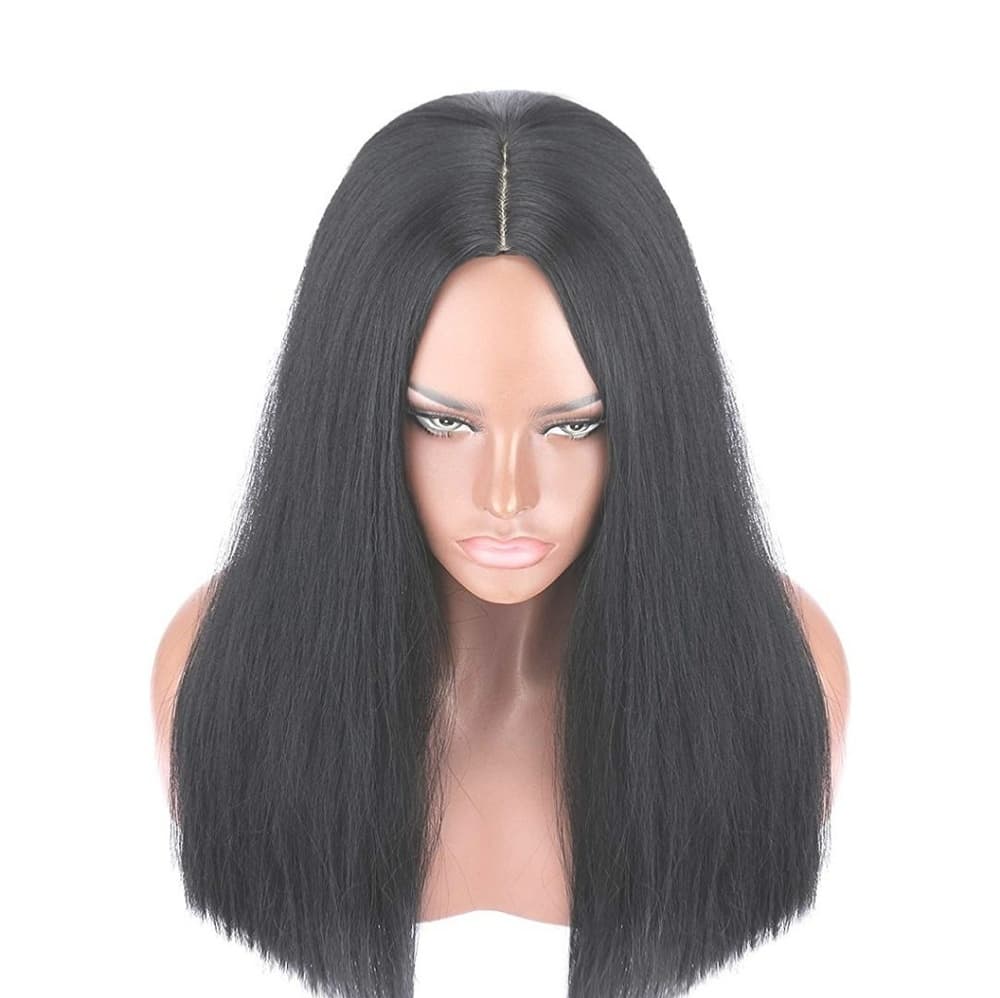Black Yaki Beauty Blunt Cut Wig - Thumbnail 5