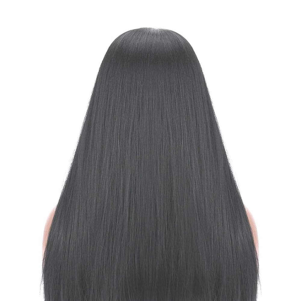 Black Yaki Beauty Blunt Cut Wig - Thumbnail 3