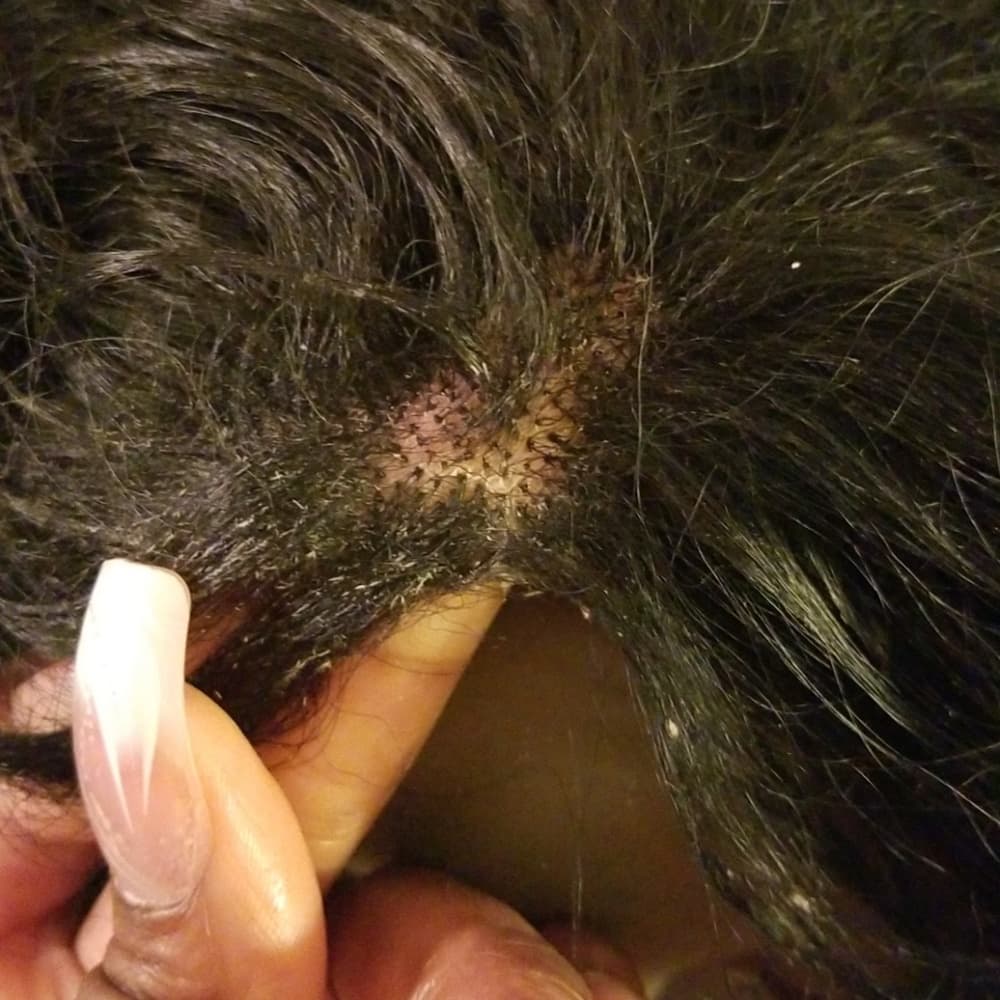 Used Curly Lace Front Wig - Thumbnail 2