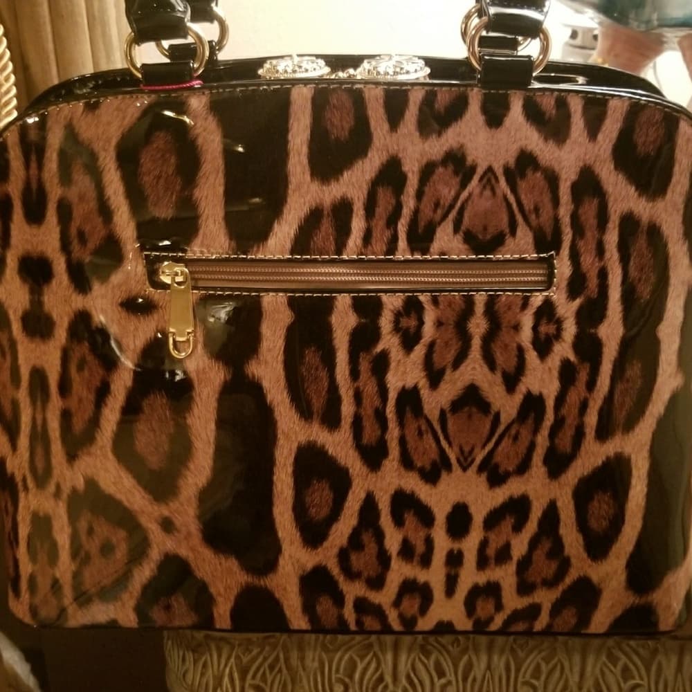 Leaopard Beauty Purse - Thumbnail 7