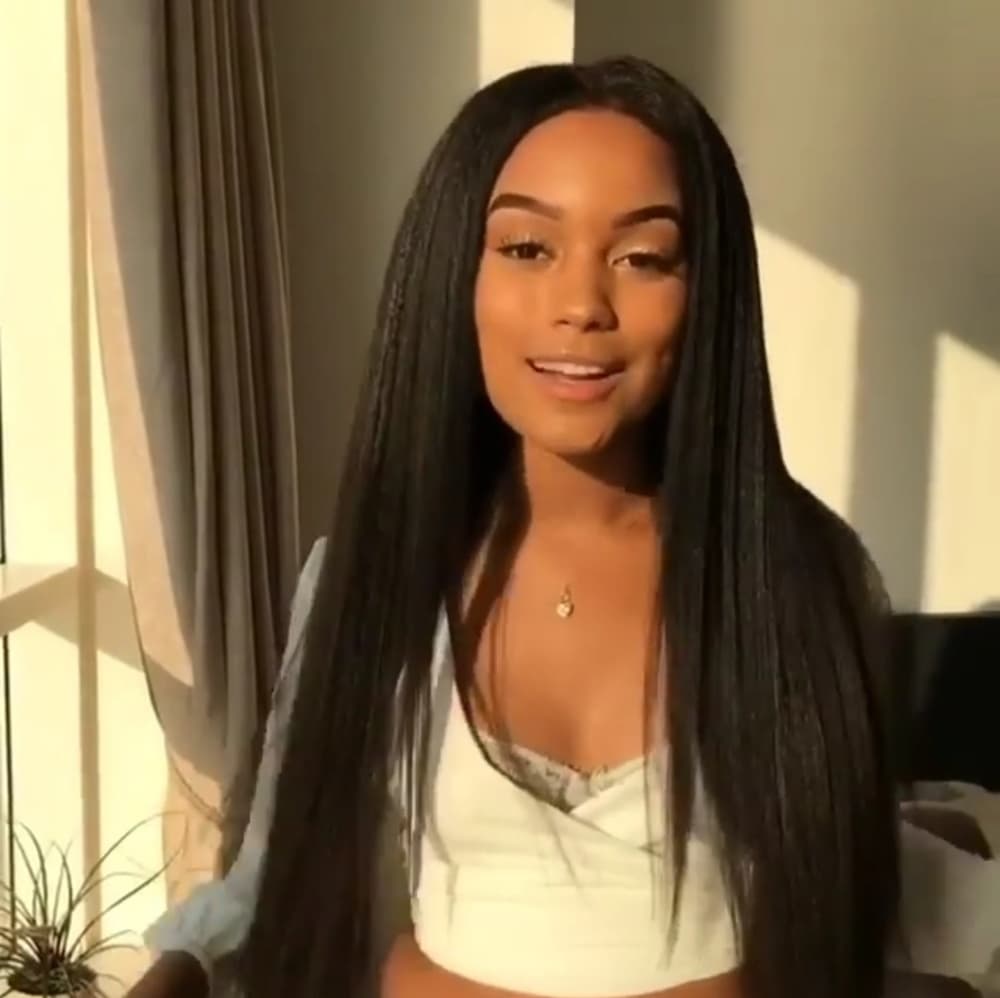 Kinky Yaki Lace Front Wig 24-26 inches!! - Thumbnail 3