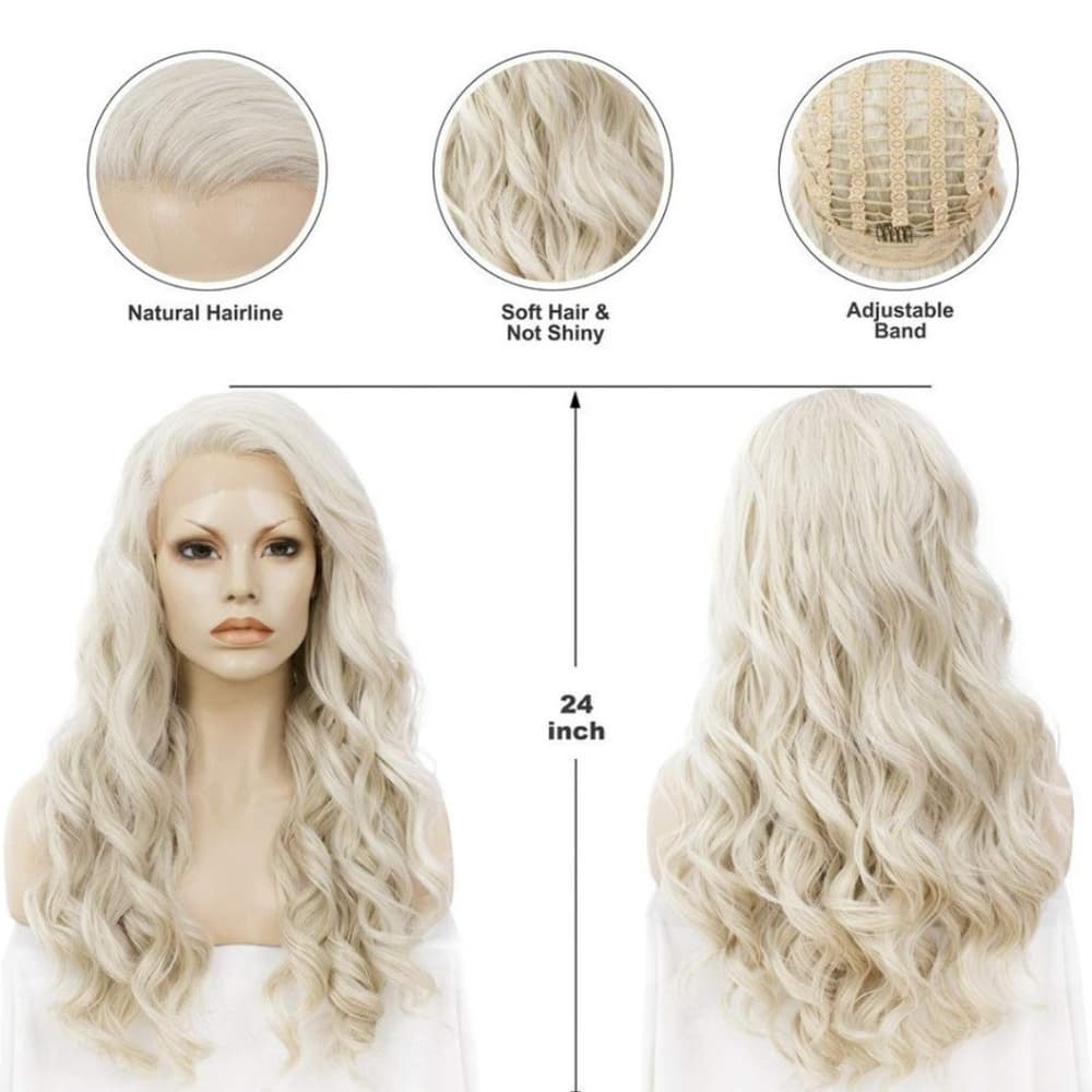 Blonde Beauty Lace Front Wig - Thumbnail 3
