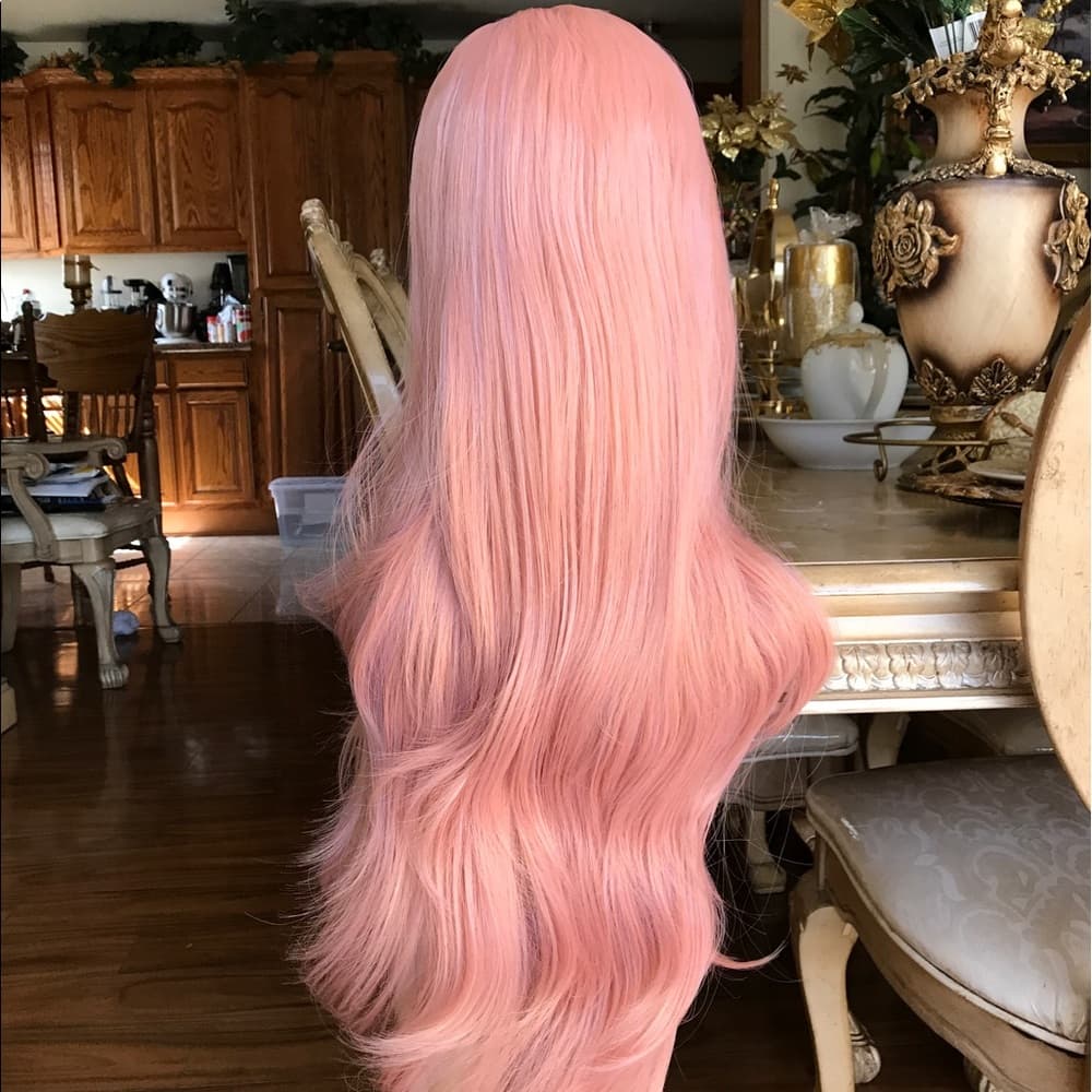 Pink Beauty Lacefront Wig 24-28 inches!! - Thumbnail 2