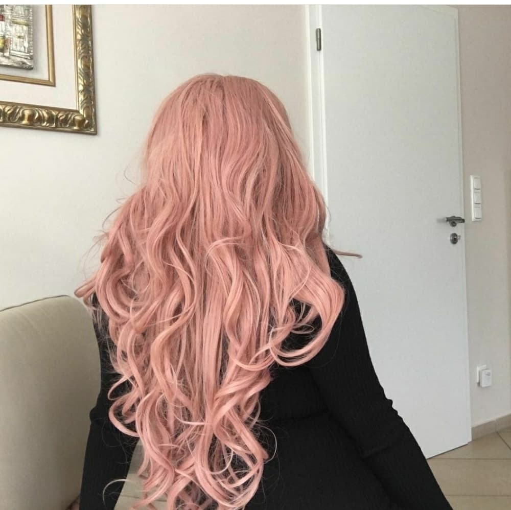Pink Layered Beauty LaceFront Wig 22-26 inches!! - Thumbnail 3