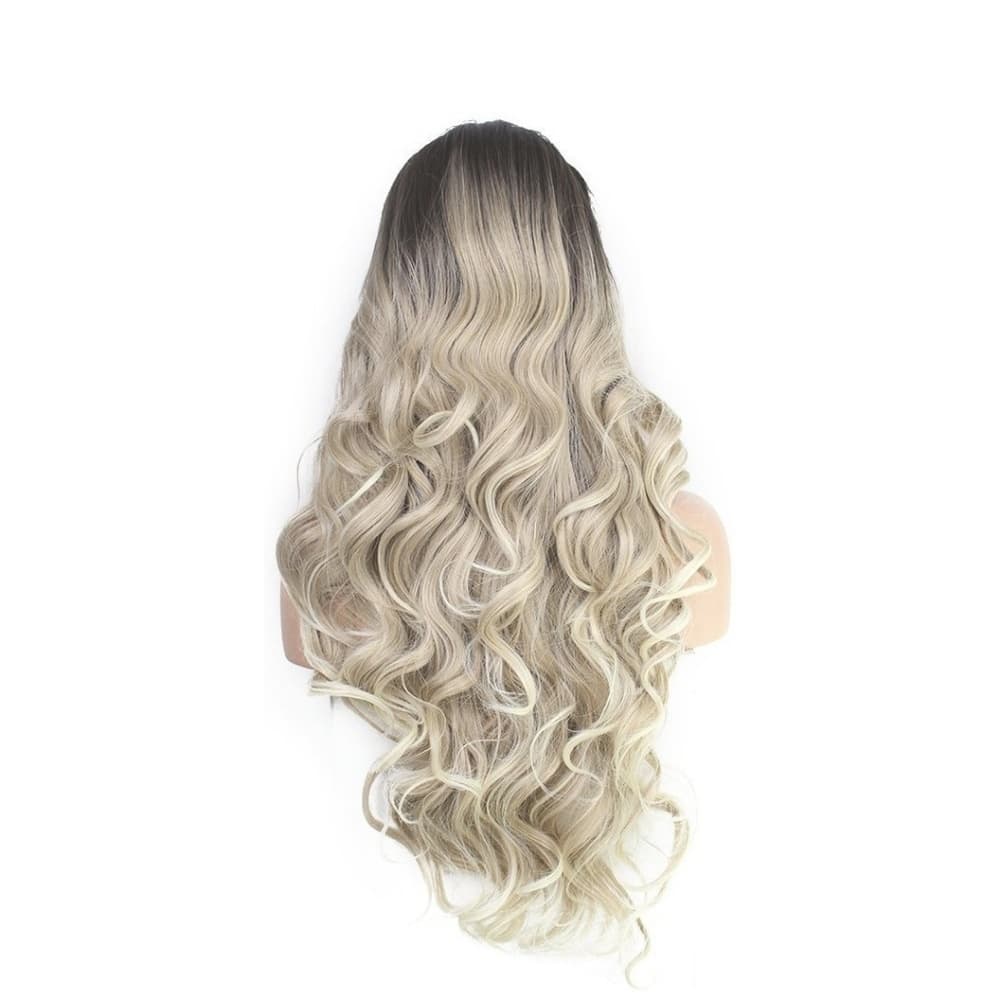 Ombre Blonde Beauty Lace Front Wig - Thumbnail 3