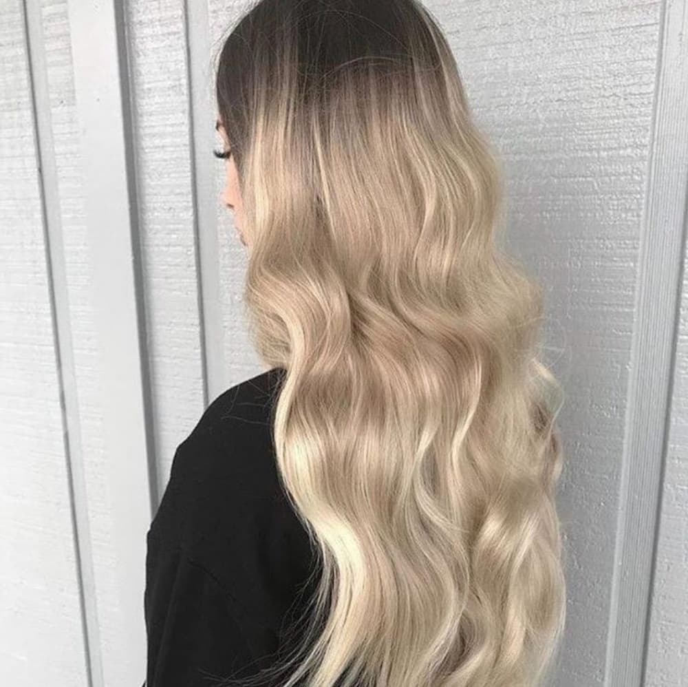 Ombre Blonde Beauty Lace Front Wig - Thumbnail 4