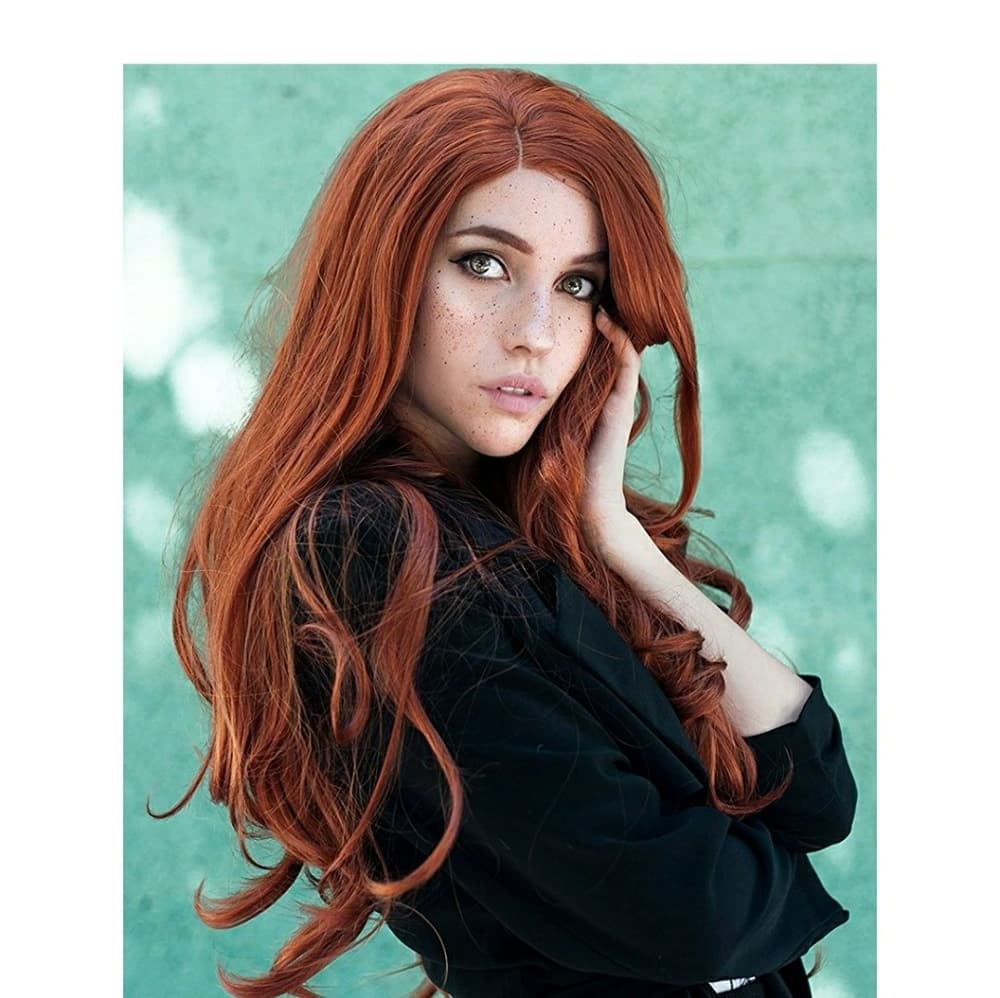 Auburn Red Beauty Lace Front Wig 22-26 inches!! - Thumbnail 3