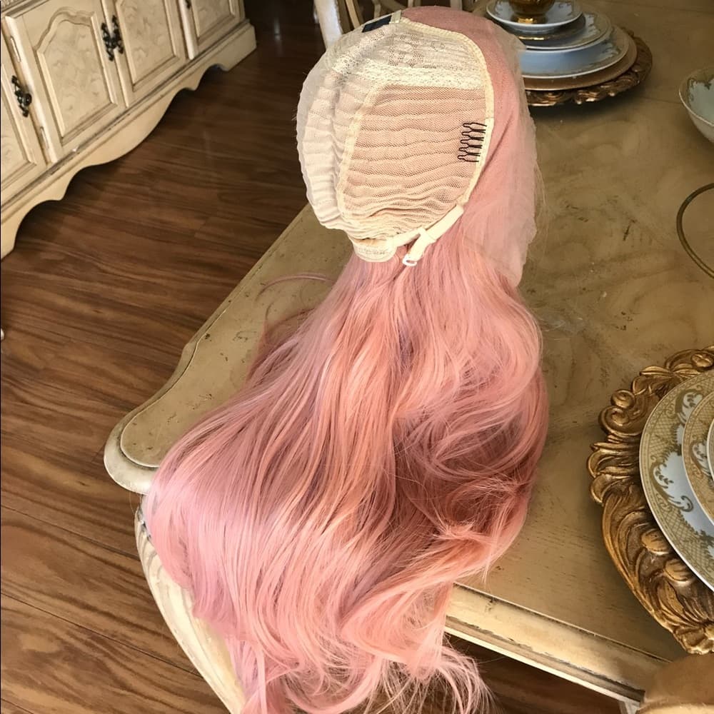 Pink Beauty Lacefront Wig 24-28 inches!! - Thumbnail 7