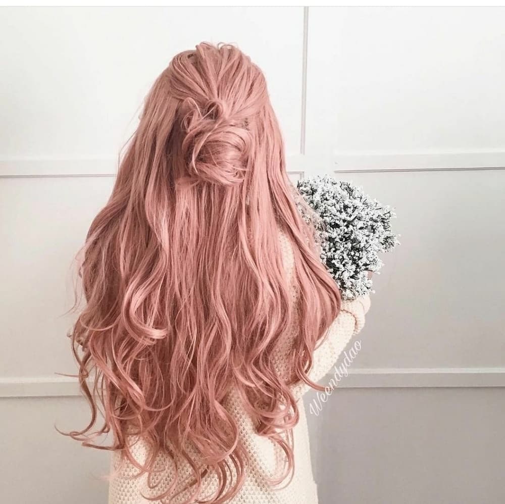 Pink Layered Beauty LaceFront Wig 22-26 inches!! - Thumbnail 4
