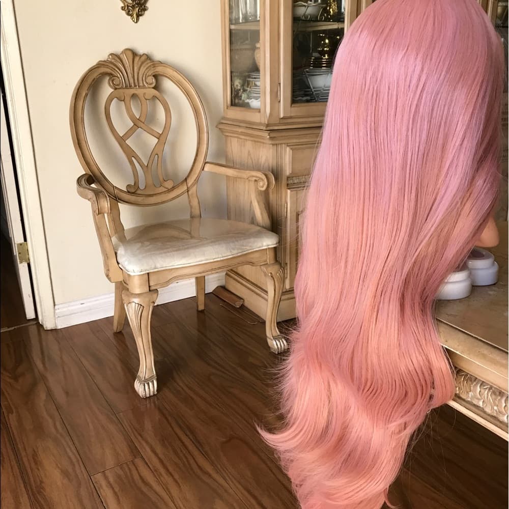 Pink Beauty Lacefront Wig 24-28 inches!! - Thumbnail 6