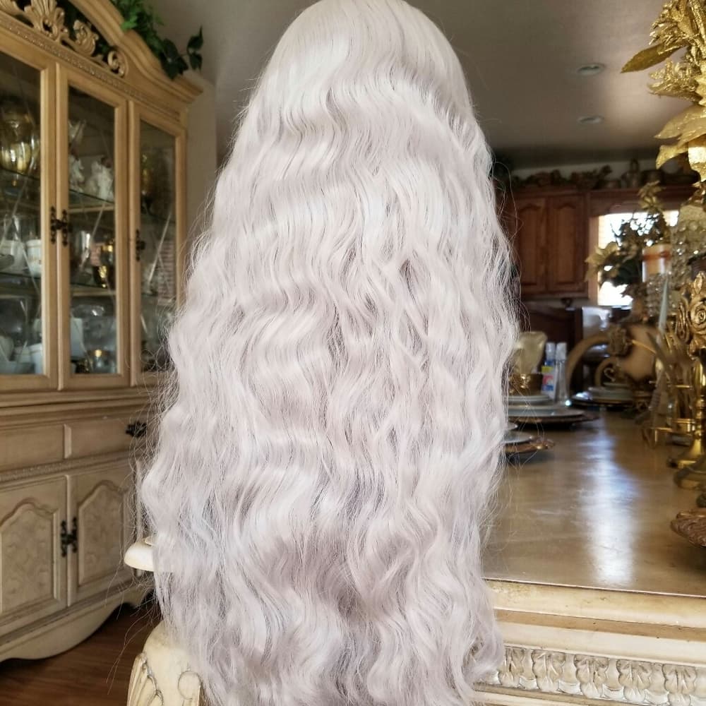 Dark Gray Beauty Lace Front Wig - Thumbnail 3