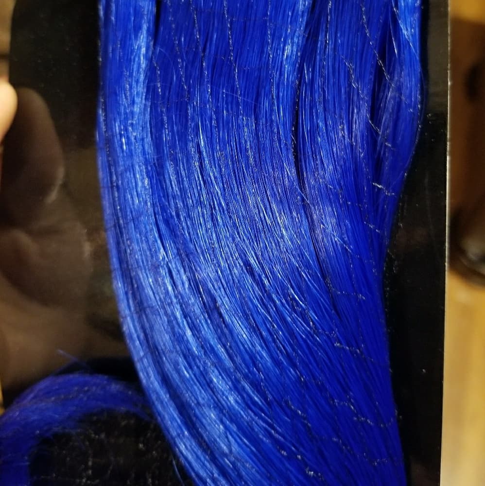 Dark Blue Clip In Extension - Thumbnail 3