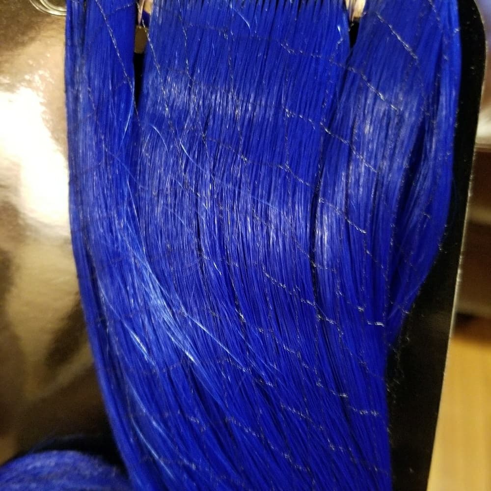 Dark Blue Clip In Extension - Thumbnail 2