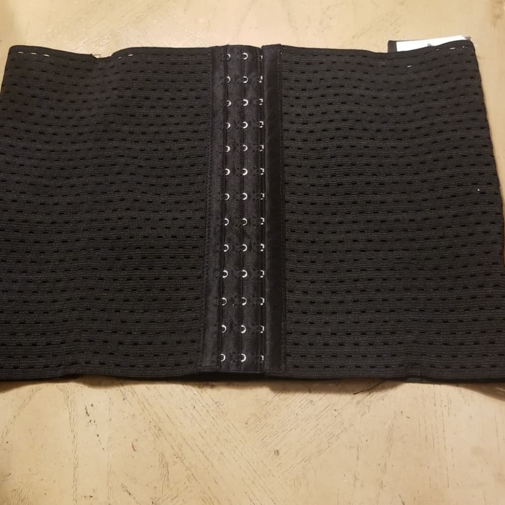 Black Waist Trainer-Slim Waist Trainer - Thumbnail 3