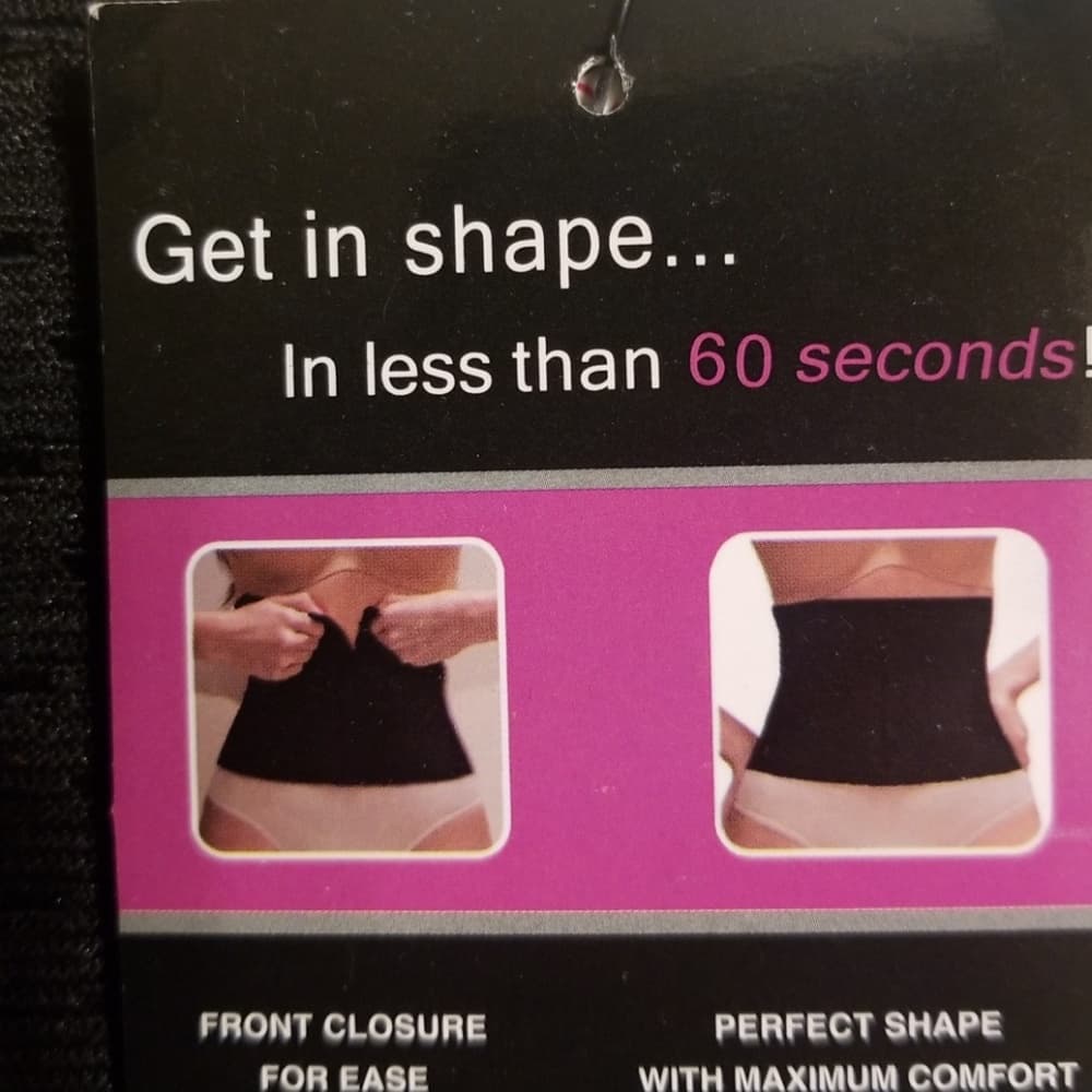 Black Waist Trainer-Slim Waist Trainer - Thumbnail 2