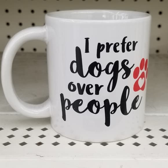 I prefer dogs over people mug - Thumbnail 2