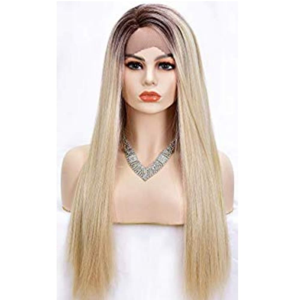 Ombre Blonde Beauty Lace Front Wig - Thumbnail 3