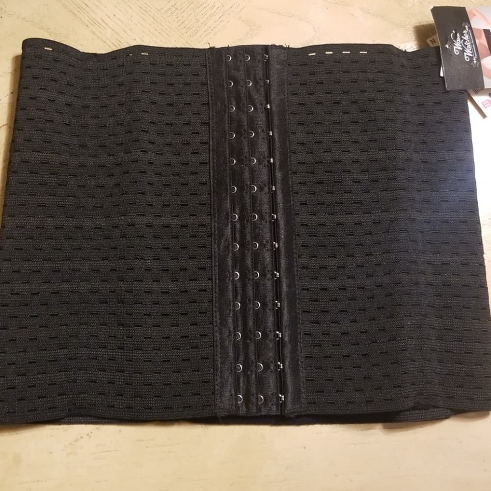 Black Waist Trainer-Slim Waist Trainer - Thumbnail 5
