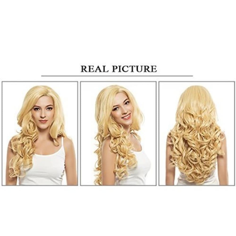 Blonde Yaki Lace Front Wig - Thumbnail 5