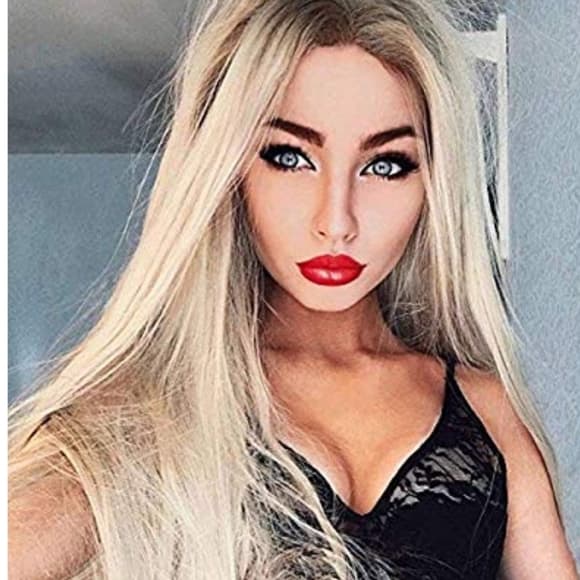 Ombre Blonde Beauty Lace Front Wig - Thumbnail 9