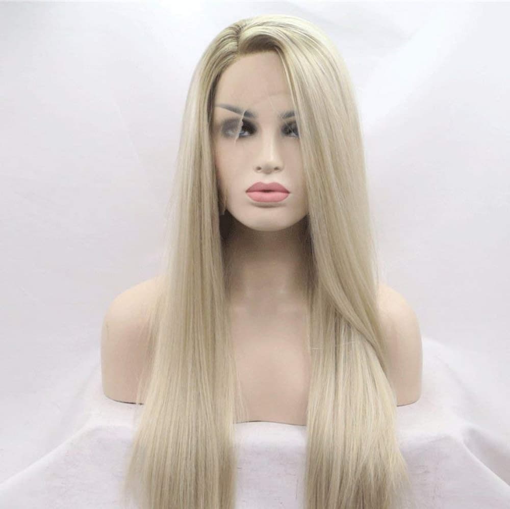 Ombre Blonde Lace Front Wig - Thumbnail 6