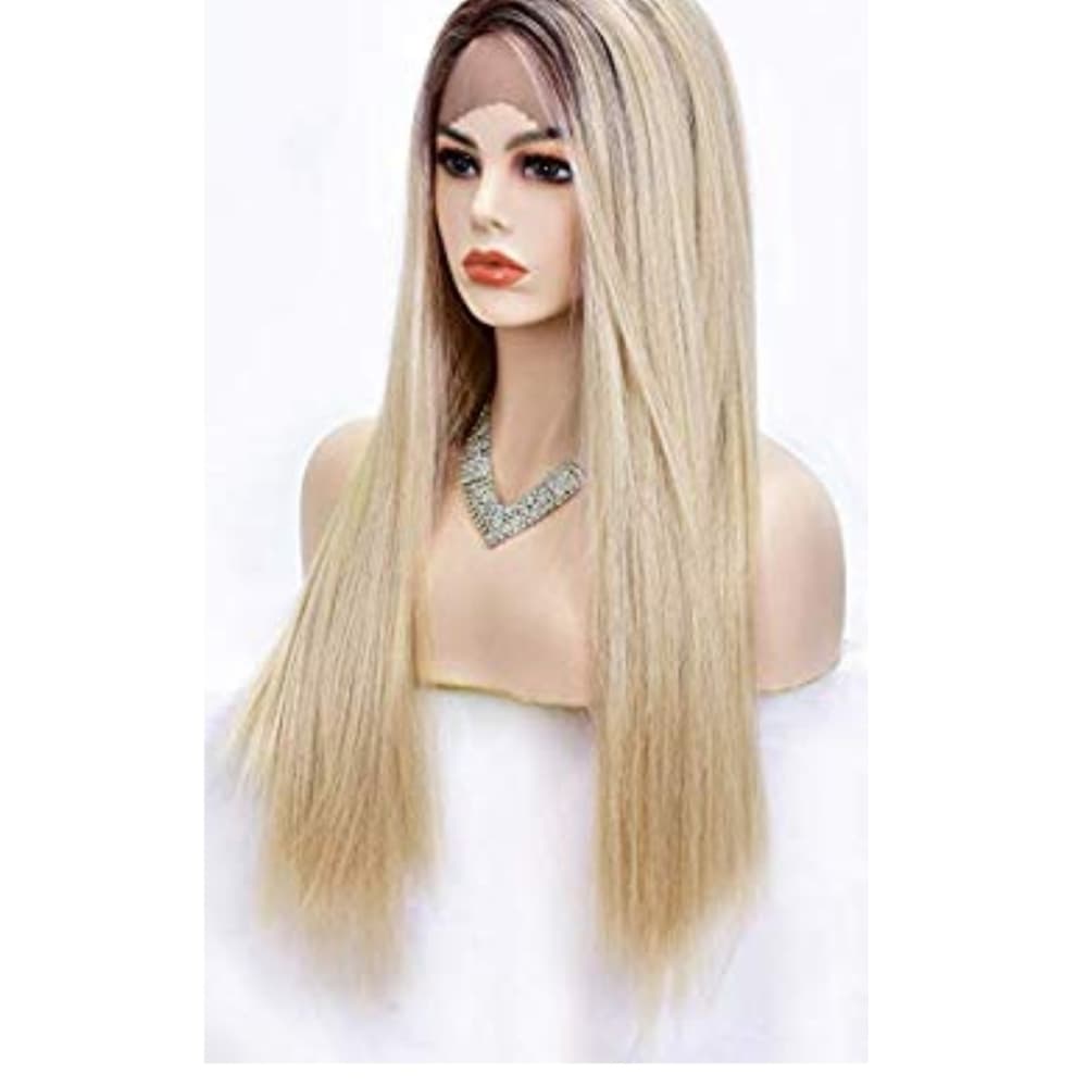 Ombre Blonde Beauty Lace Front Wig - Thumbnail 4