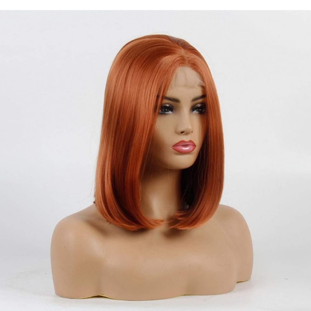 Reddish Brown Beauty Lace Front Wig - Thumbnail 2