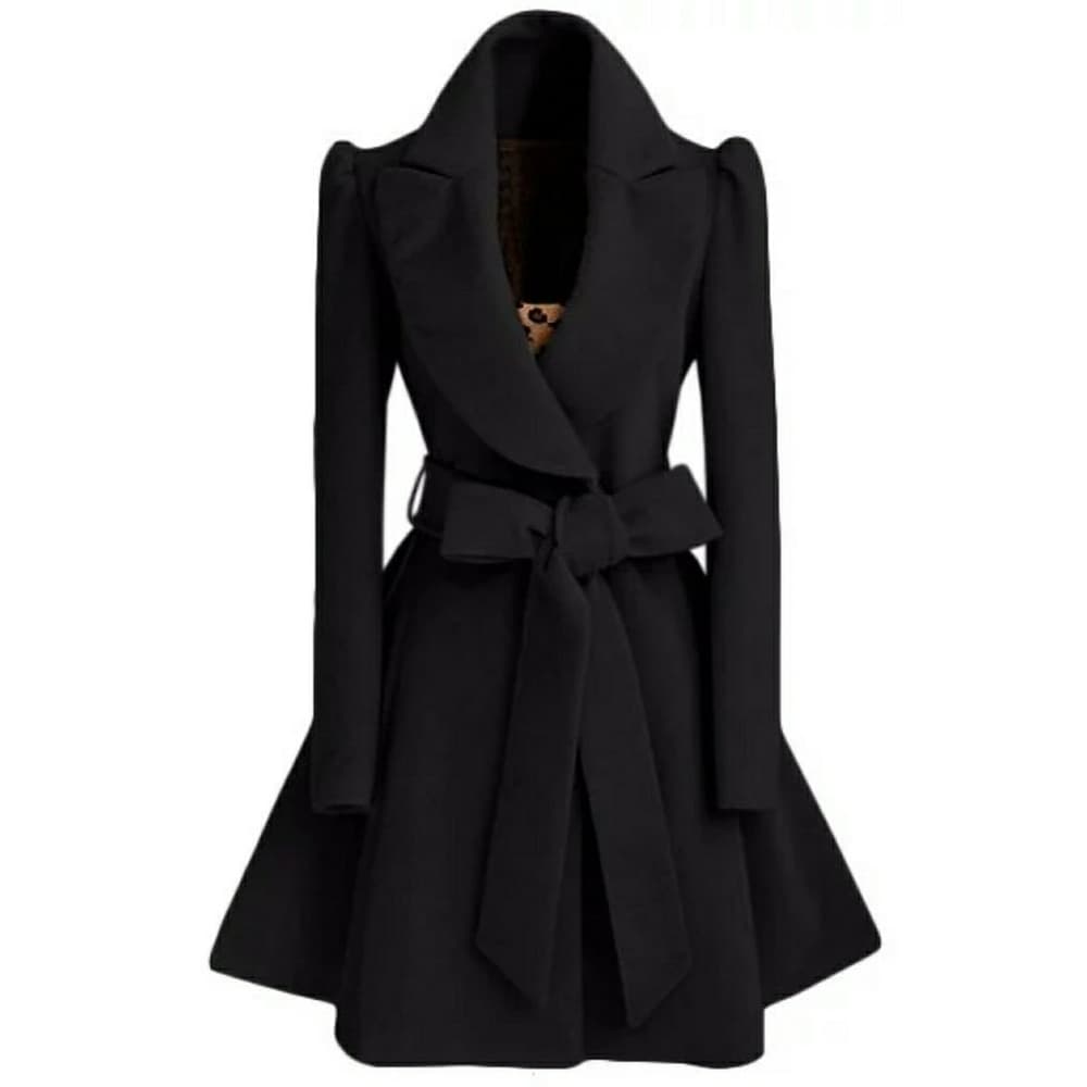 Black Beauty Coat Dress - Thumbnail 2