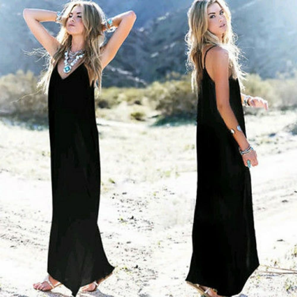 Cute Hippie Long Bono Dress!! - Thumbnail 2