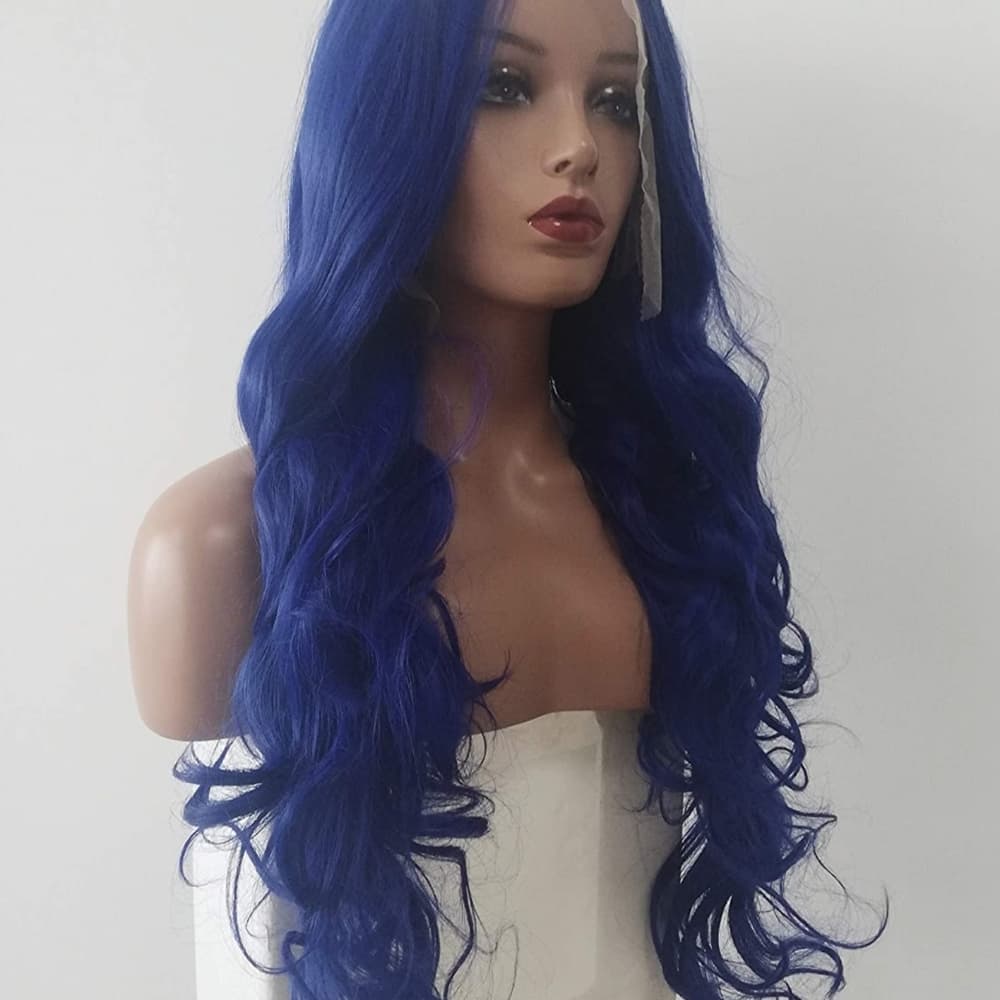 Blue Beauty Lace Front Wig - Thumbnail 6